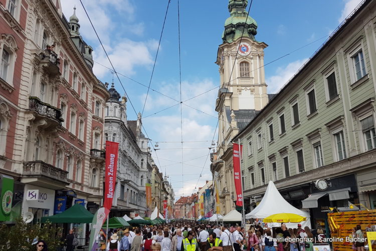 Aufsteirern in Graz